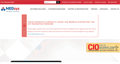 Desktop Screenshot of medsyshcs.com